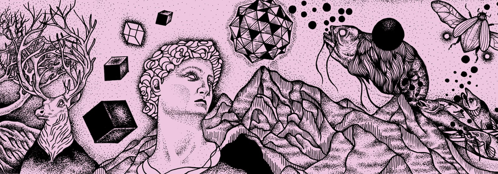 the artwork from the mutewax launch flyer, Kantine am Berghain, Berlin, 4 October 2014